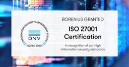 ISO certificate Borenius